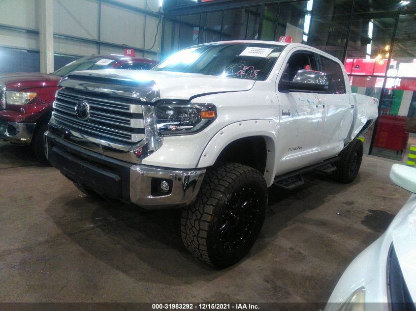 2020 TOYOTA TUNDRA 4WD LIMITED VIN: 5TFHY5F18LX926943