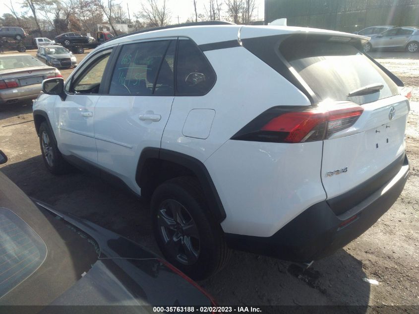 2022 TOYOTA RAV4 XLE VIN: 2T3P1RFV6NC322195