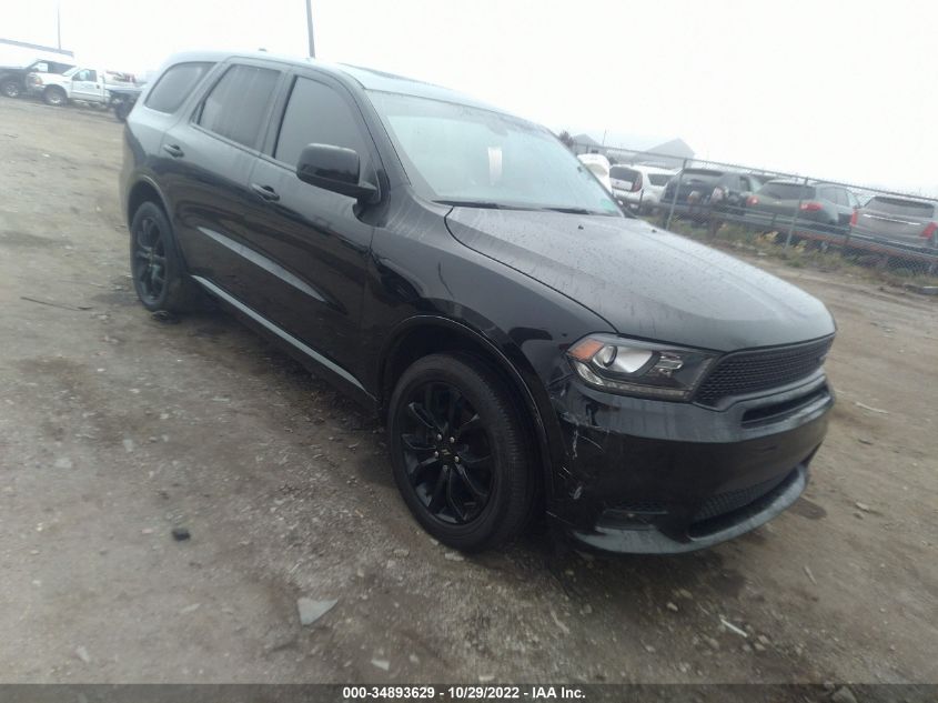 2020 DODGE DURANGO GT VIN: 1C4RDJDG6LC229634