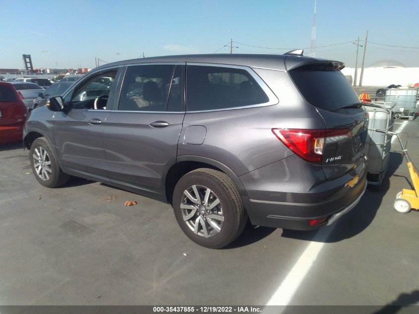 2022 HONDA PILOT EX-L VIN: 5FNYF5H56NB015660