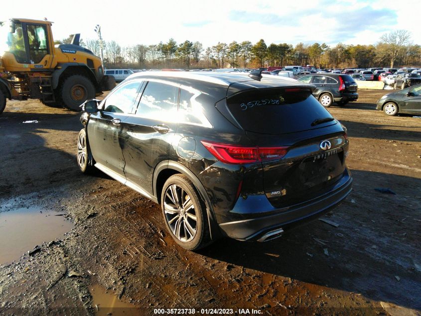 2022 INFINITI QX50 LUXE VIN: 3PCAJ5BB1NF111131