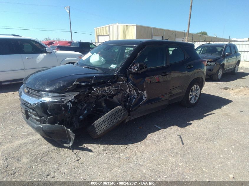 2021 CHEVROLET TRAILBLAZER LS VIN: KL79MMS20MB053242