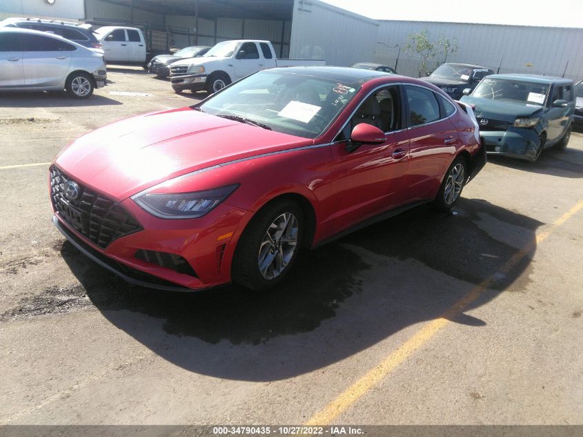 2020 HYUNDAI SONATA SEL VIN: 5NPEF4JA1LH016234