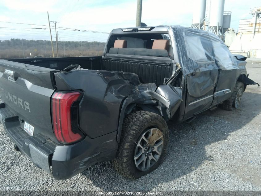 2022 TOYOTA TUNDRA 4WD 1794 EDITION VIN: 5TFMA5DB0NX014616