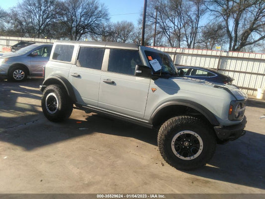 2022 FORD BRONCO BASE/BIG BEND VIN: 1FMEE5DPXNLB21650