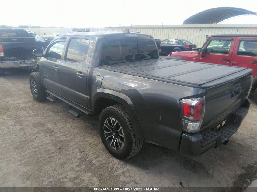 2021 TOYOTA TACOMA 2WD SR5/TRD SPORT VIN: 5TFAZ5CNXMX100344