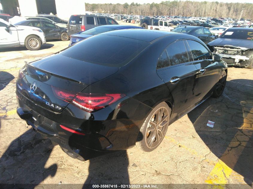 2022 MERCEDES-BENZ CLA AMG CLA 35 VIN: W1K5J5BB4NN294212