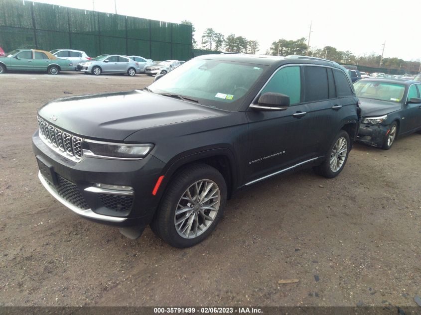 2022 JEEP GRAND CHEROKEE SUMMIT VIN: 1C4RJHET0N8554279