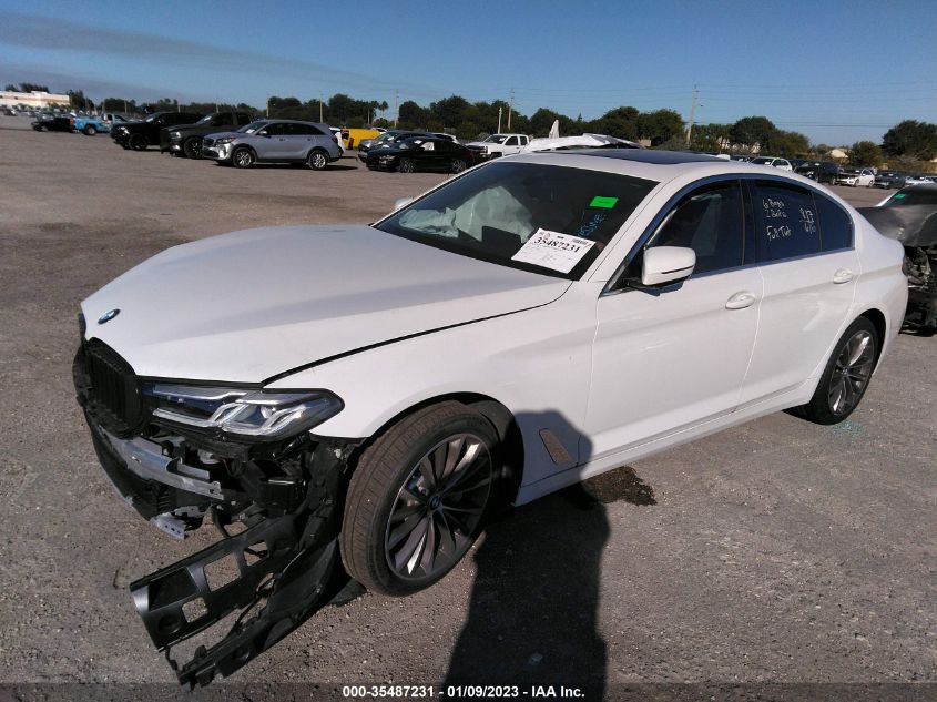 2022 BMW 5 SERIES 530I VIN: WBA53BH09NWX50432