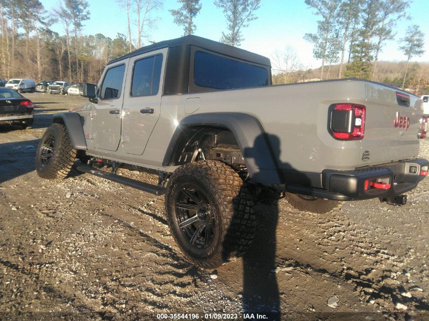 2022 JEEP GLADIATOR RUBICON VIN: 1C6JJTBG4NL168038
