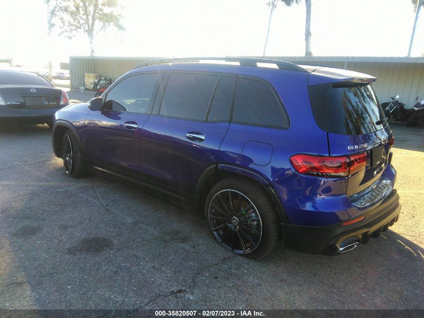 2022 MERCEDES-BENZ GLB GLB 250 VIN: W1N4M4GB9NW256204