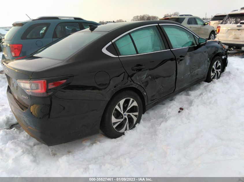 2022 SUBARU LEGACY PREMIUM VIN: 4S3BWAC6XN3011509