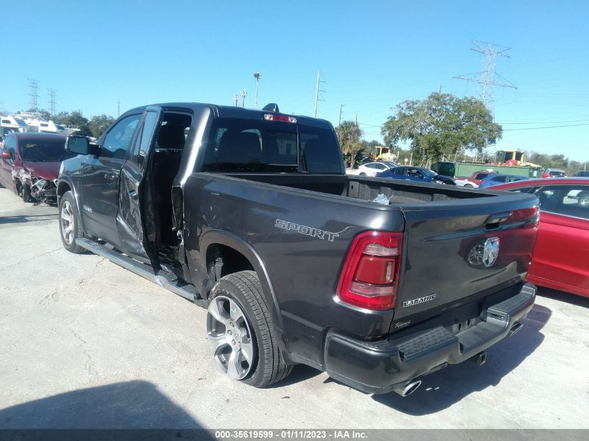 2022 RAM 1500 LARAMIE VIN: 1C6RREJT8NN124926
