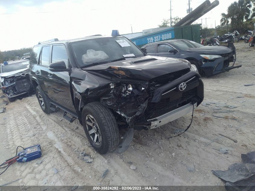 2021 TOYOTA 4RUNNER TRD OFF ROAD PREMIUM VIN: JTERU5JR2M5864428