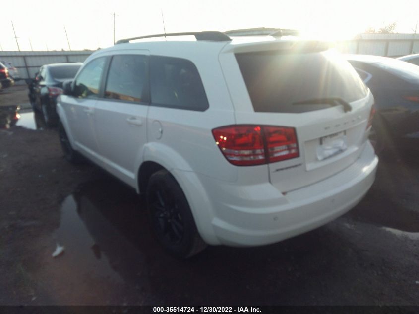 2020 DODGE JOURNEY SE VALUE VIN: 3C4PDCAB4LT261417
