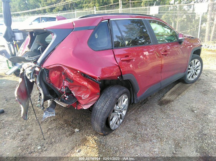 2021 TOYOTA RAV4 XLE PREMIUM VIN: JTMA1RFV4MD069264