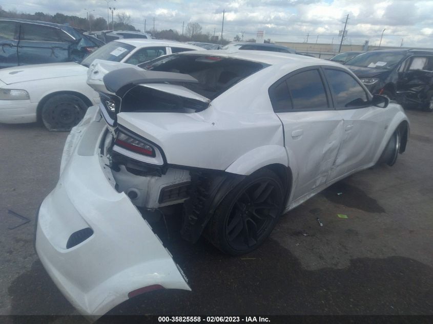 2021 DODGE CHARGER SCAT PACK WIDEBODY VIN: 2C3CDXGJ4MH579637
