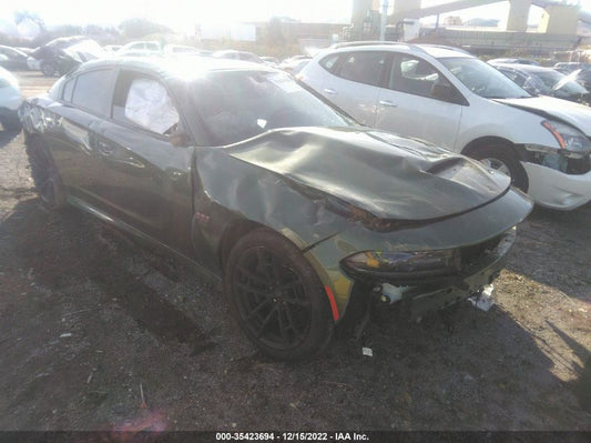 2021 DODGE CHARGER SCAT PACK VIN: 2C3CDXGJ3MH576874