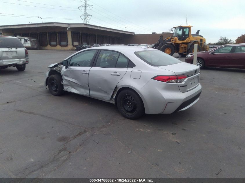 2022 TOYOTA COROLLA LE VIN: 5YFEPMAE2NP299166
