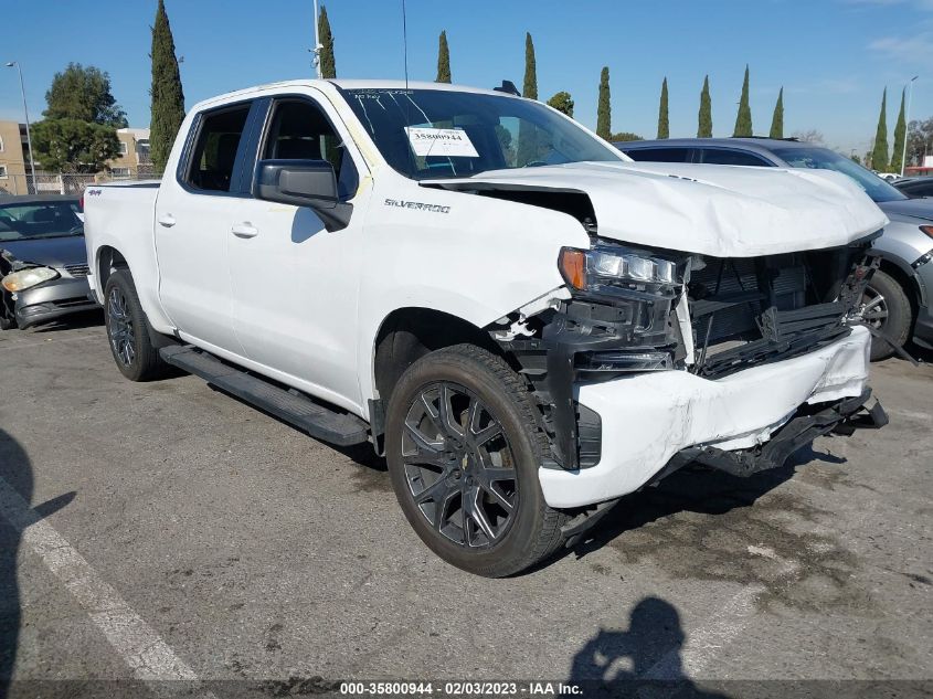 2022 CHEVROLET SILVERADO 1500 LTD RST VIN: 1GCUYEEL2NZ104020