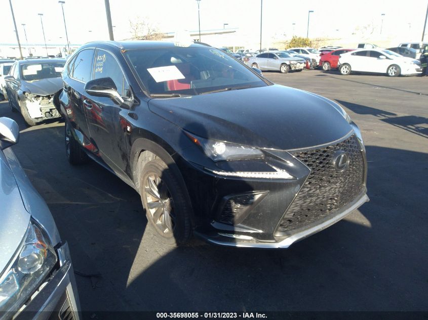 2021 LEXUS NX NX 300 F SPORT VIN: JTJSARBZ7M2183930
