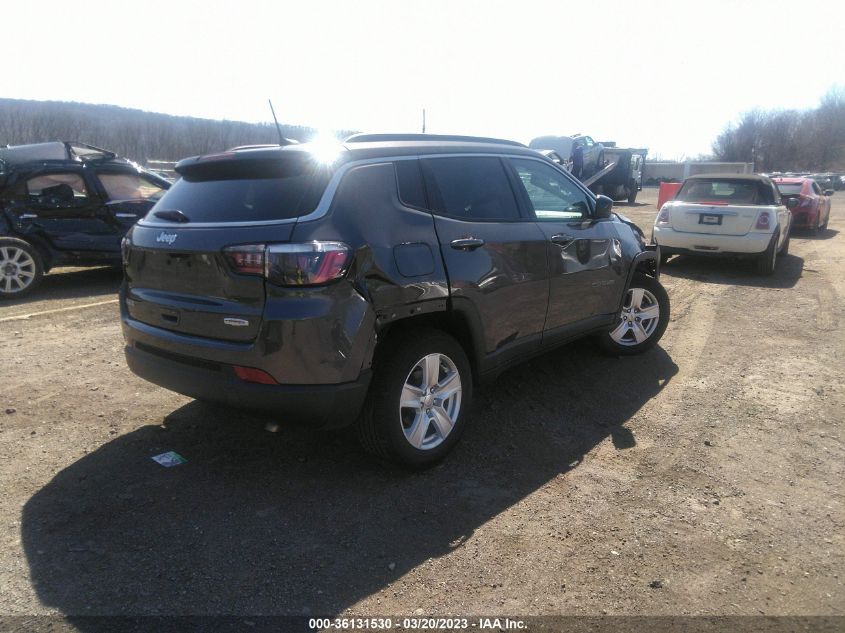 2022 JEEP COMPASS LATITUDE VIN: 3C4NJDBB5NT150964