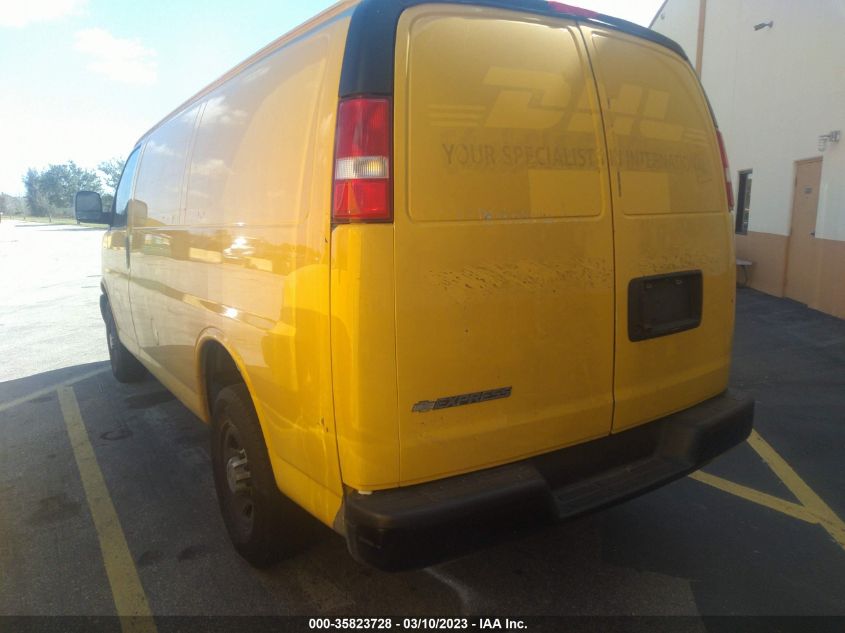 2021 CHEVROLET EXPRESS CARGO VAN VIN: 1GCWGAFP4M1145803