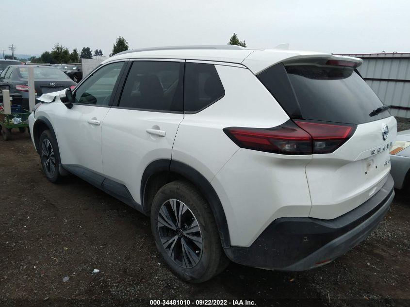 2021 NISSAN ROGUE SV VIN: 5N1AT3BB2MC830877