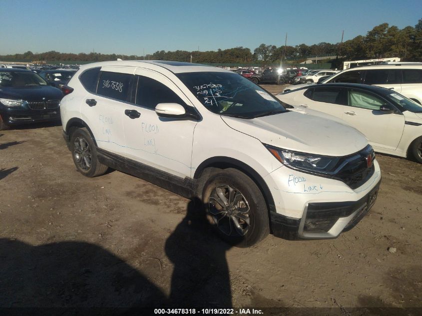 2022 HONDA CR-V EX-L VIN: 2HKRW2H89NH611781