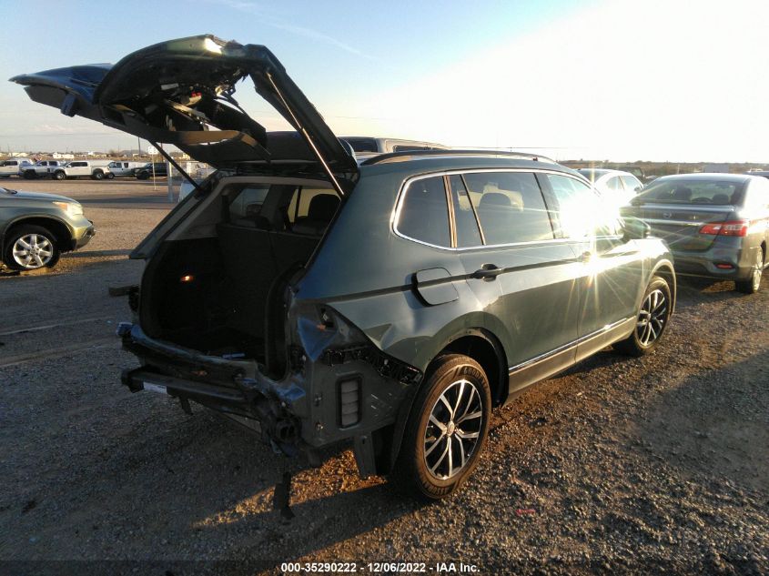 2021 VOLKSWAGEN TIGUAN SE/SE R-LINE BLACK/SEL VIN: 3VV3B7AX9MM086487