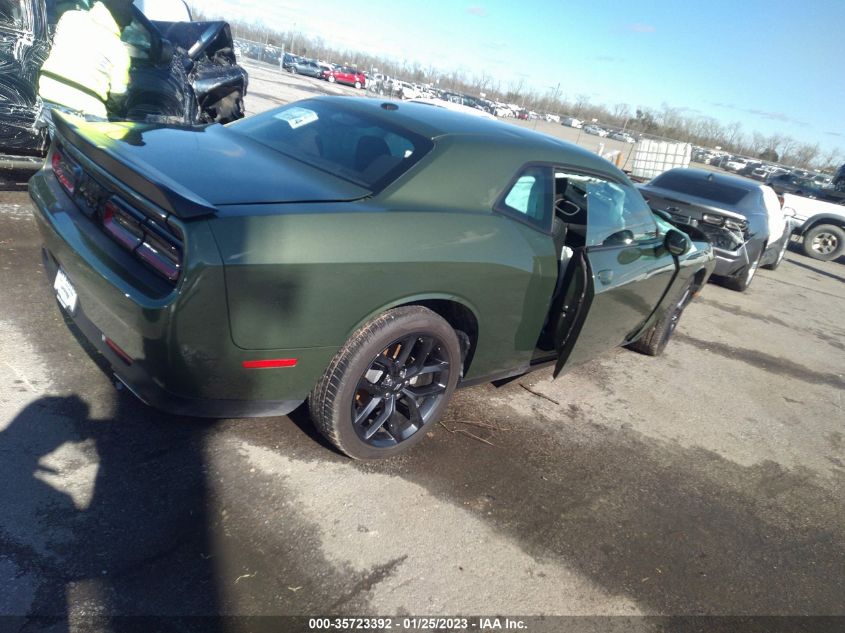 2022 DODGE CHALLENGER SXT VIN: 2C3CDZAG8NH212119