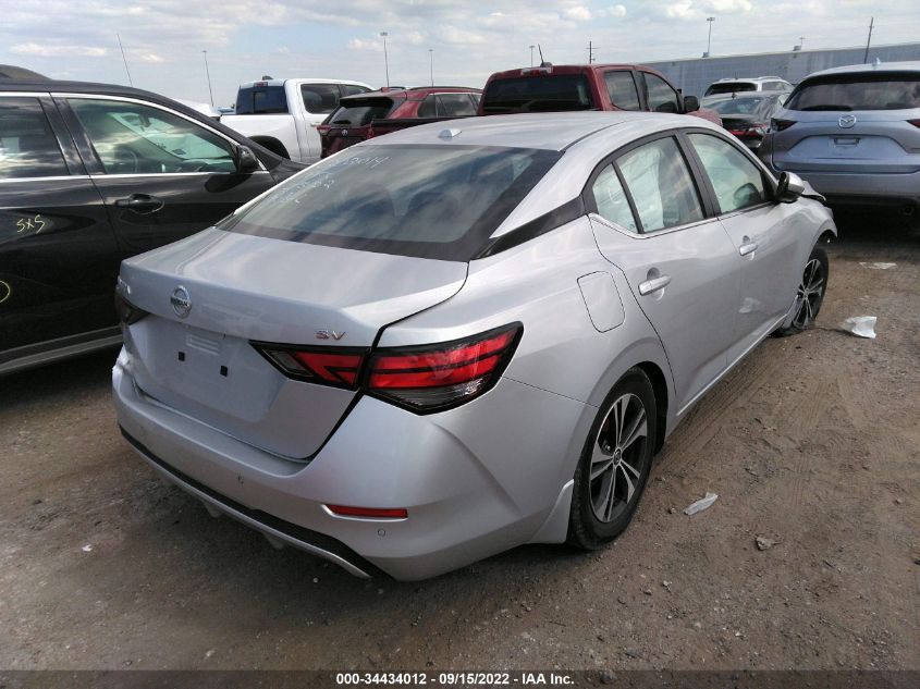 2020 NISSAN SENTRA SV VIN: 3N1AB8CV3LY293846