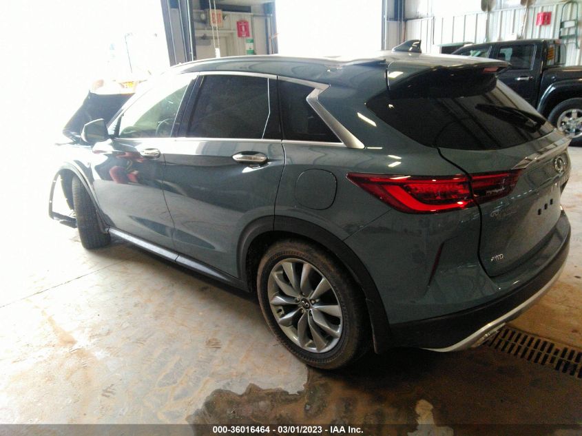 2022 INFINITI QX50 LUXE VIN: 3PCAJ5BB9NF119168