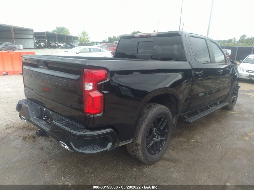 2022 CHEVROLET SILVERADO 1500 LTD RST VIN: 3GCUYEED0NG130222