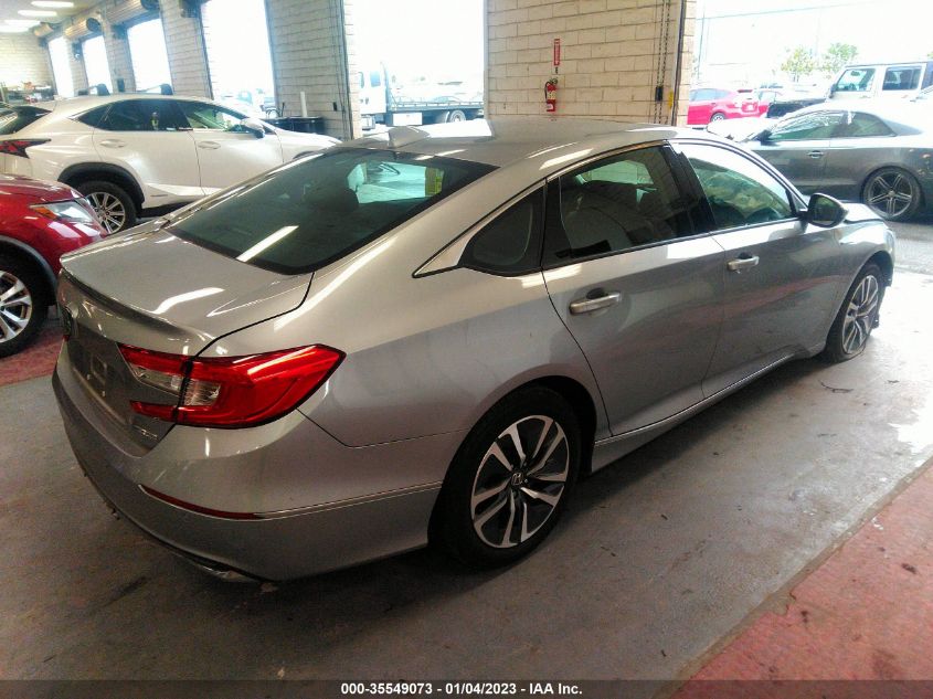 2022 HONDA ACCORD HYBRID EX-L VIN: 1HGCV3F59NA018096