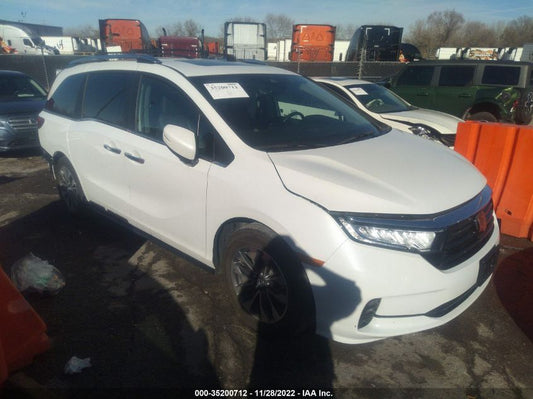 2022 HONDA ODYSSEY EX-L VIN: 5FNRL6H75NB002225