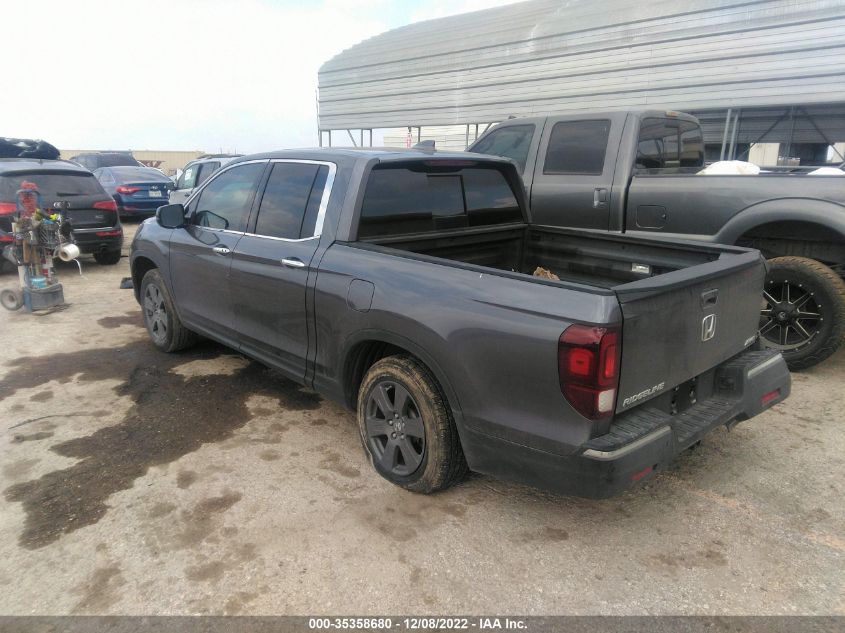 2020 HONDA RIDGELINE RTL-E VIN: 5FPYK3F78LB005138