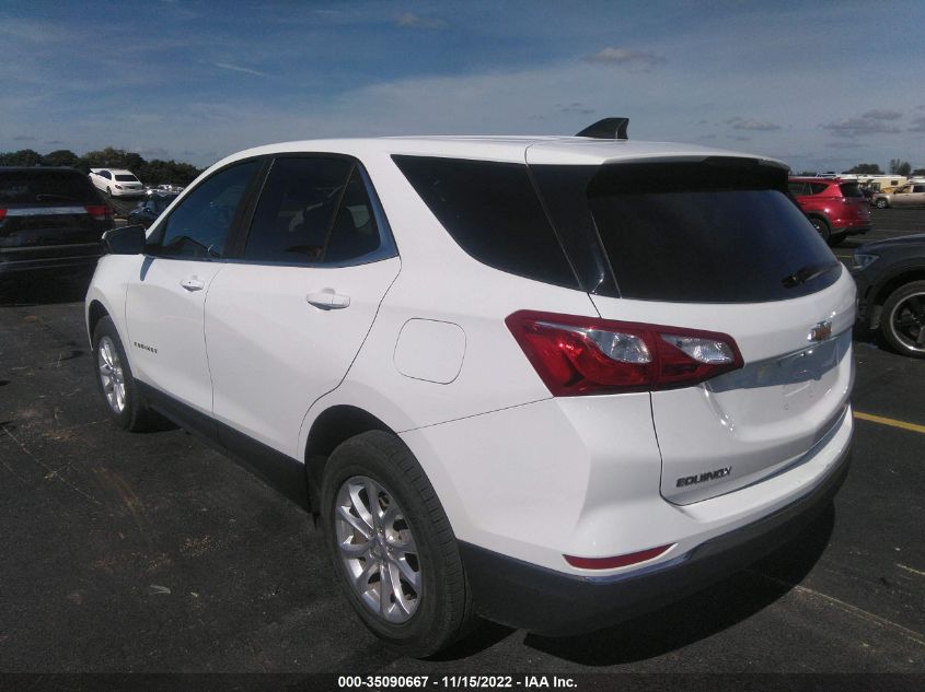 2021 CHEVROLET EQUINOX LT VIN: 2GNAXKEV7M6124996