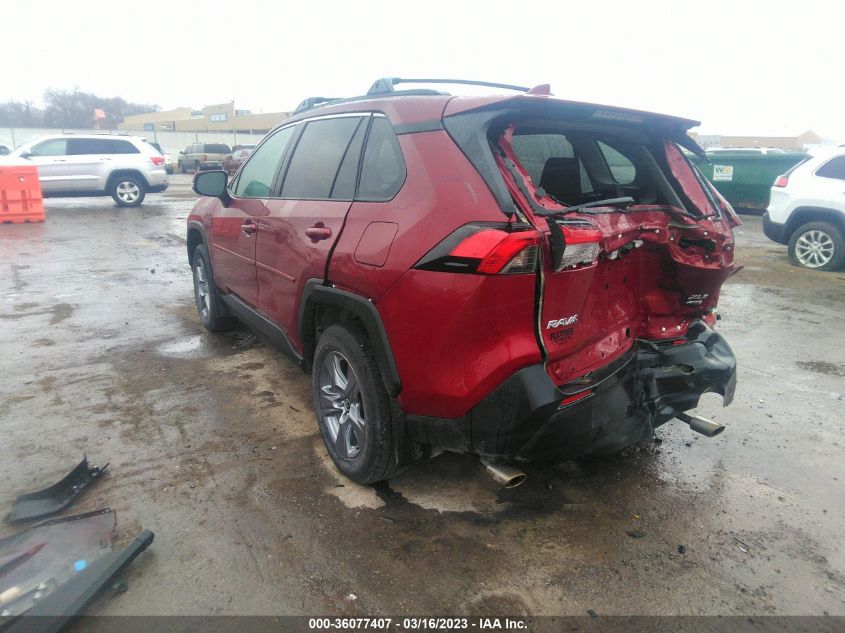 2022 TOYOTA RAV4 XLE VIN: 2T3P1RFV3NW256767