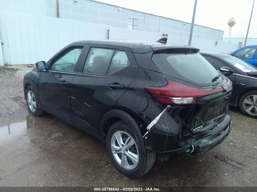 2022 NISSAN KICKS S VIN: 3N1CP5BV3NL503310