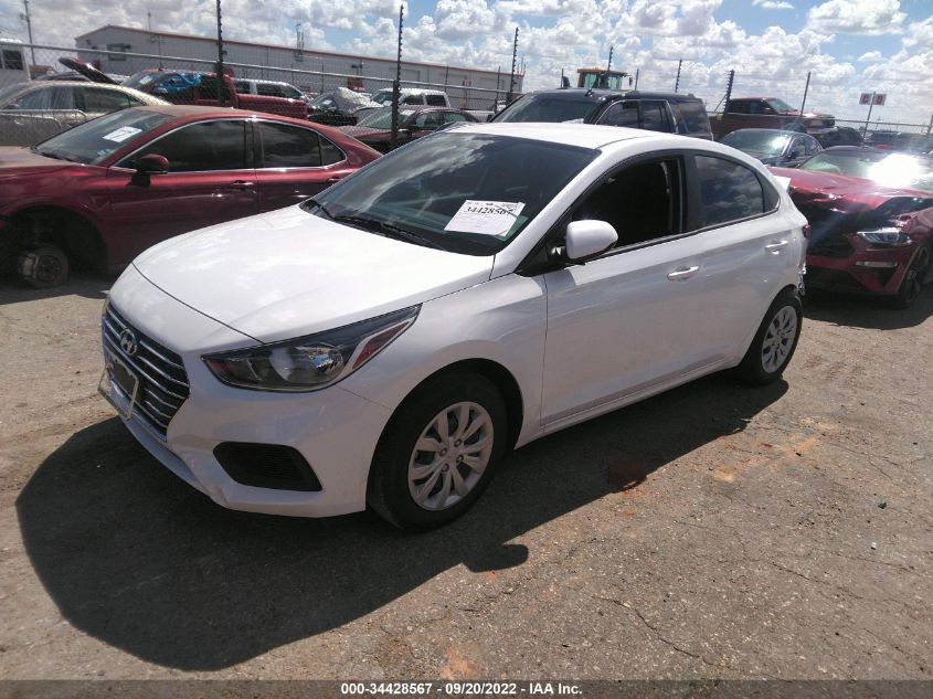 2022 HYUNDAI ACCENT SE VIN: 3KPC24A69NE183107