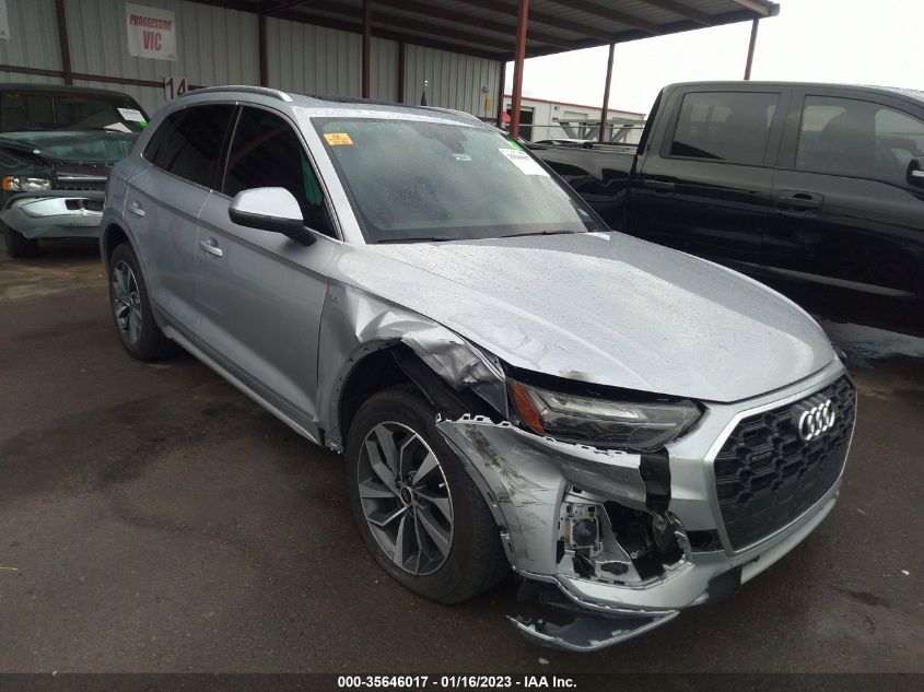 2022 AUDI Q5 S LINE PREMIUM PLUS VIN: WA1EAAFY5N2114068