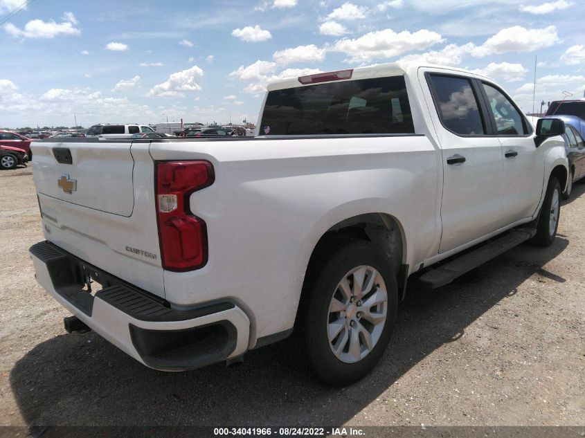 2022 CHEVROLET SILVERADO 1500 LTD CUSTOM VIN: 3GCPWBEK6NG122268