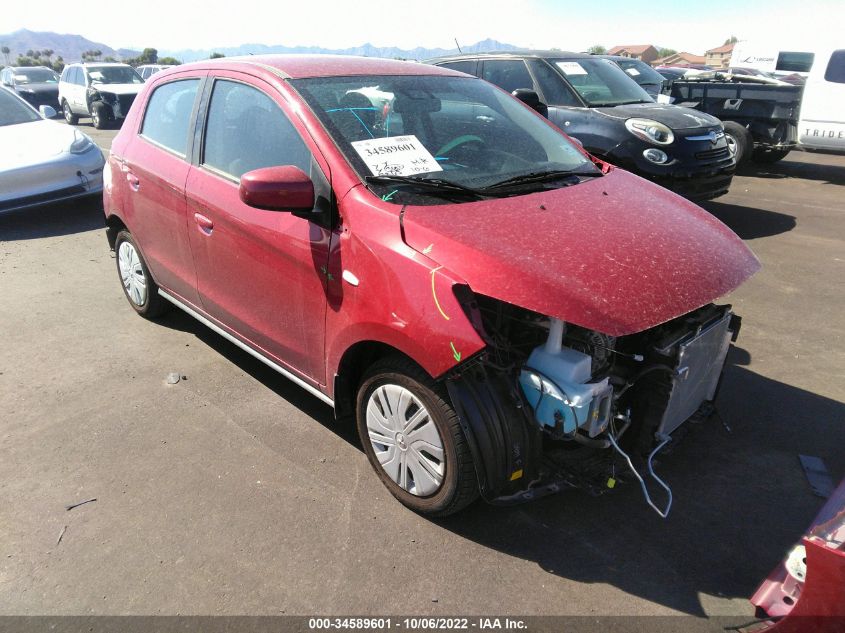 2021 MITSUBISHI MIRAGE ES/LE/CARBONITE EDITION VIN: ML32AUHJ2MH010209