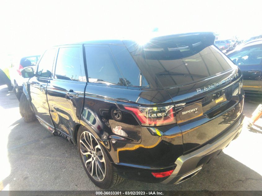 2022 LAND ROVER RANGE ROVER SPORT HSE SILVER EDITION VIN: SALWR2SU4NA213510