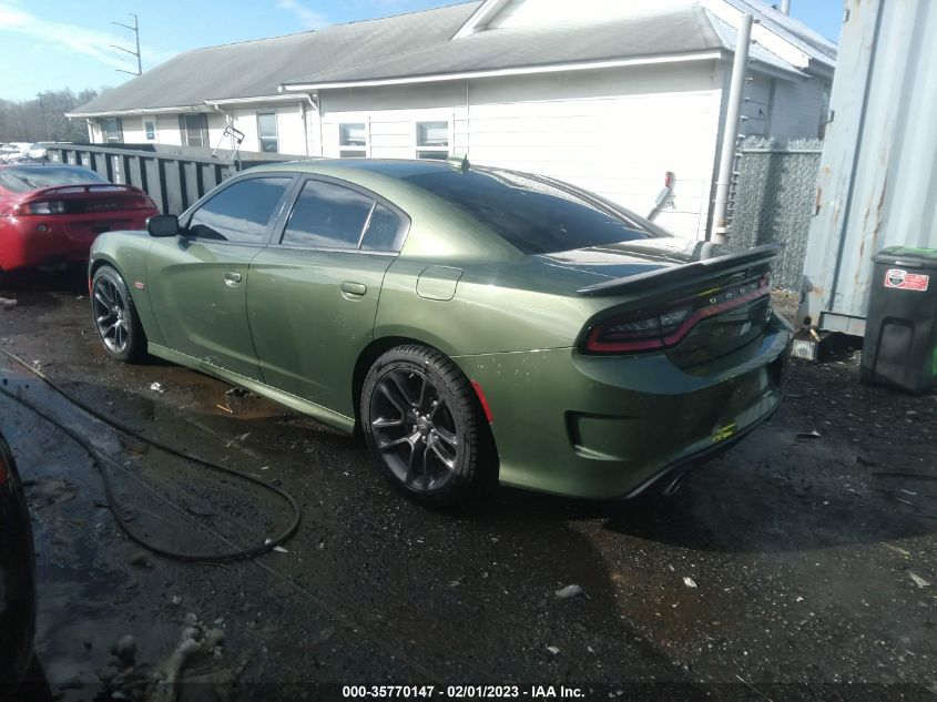 2021 DODGE CHARGER SCAT PACK VIN: 2C3CDXGJ6MH678914