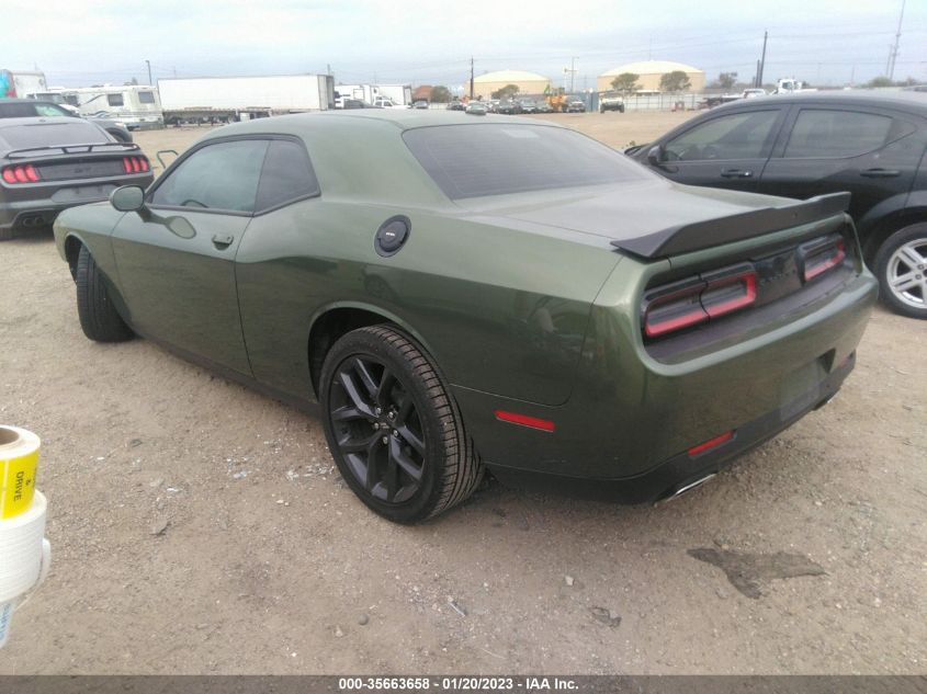 2021 DODGE CHALLENGER GT VIN: 2C3CDZJG8MH615807