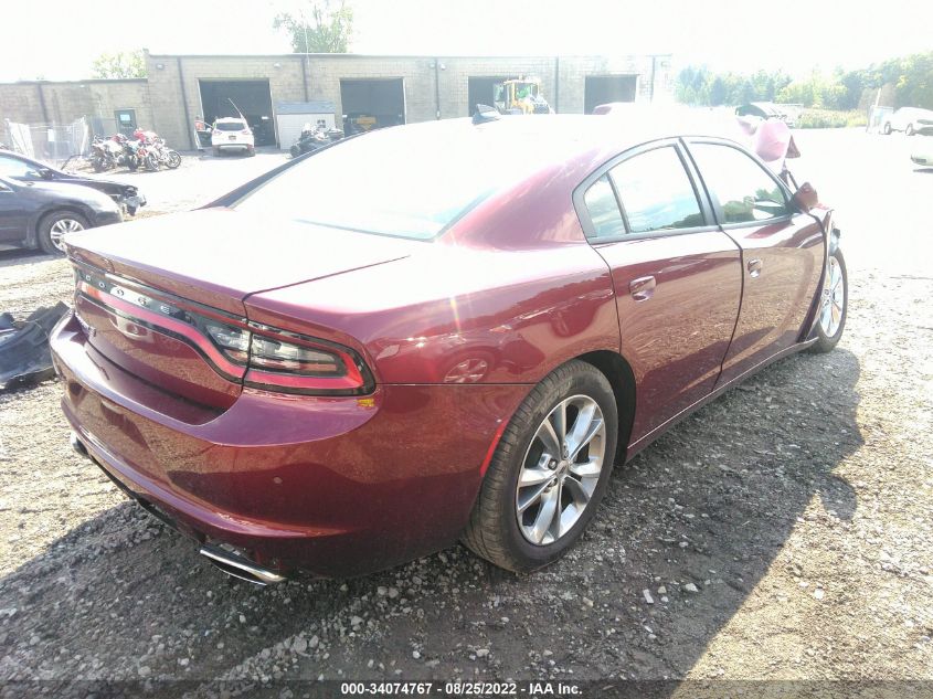 2021 DODGE CHARGER SXT VIN: 2C3CDXJG3MH679953