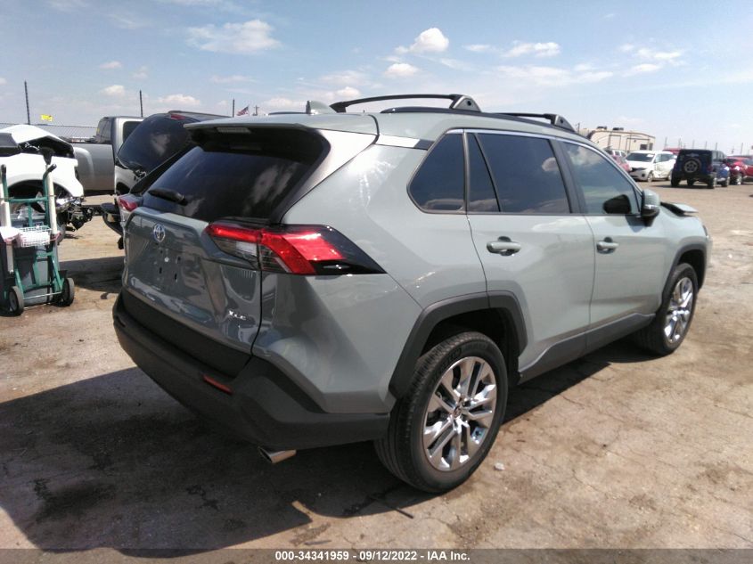 2021 TOYOTA RAV4 XLE PREMIUM VIN: 2T3C1RFV8MW134743