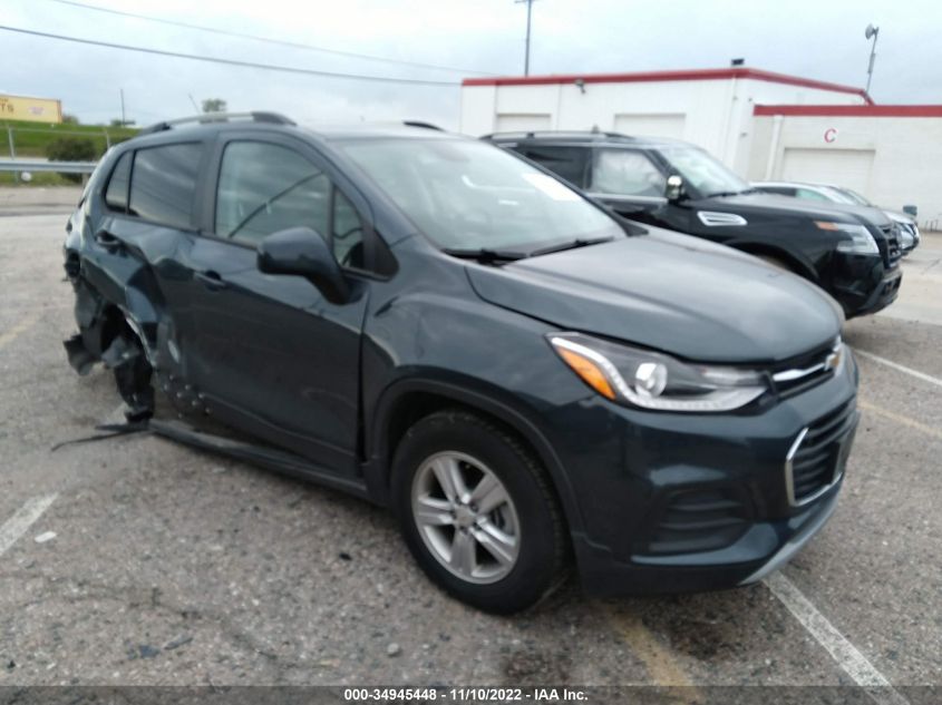 2021 CHEVROLET TRAX LT VIN: KL7CJPSB7MB325642